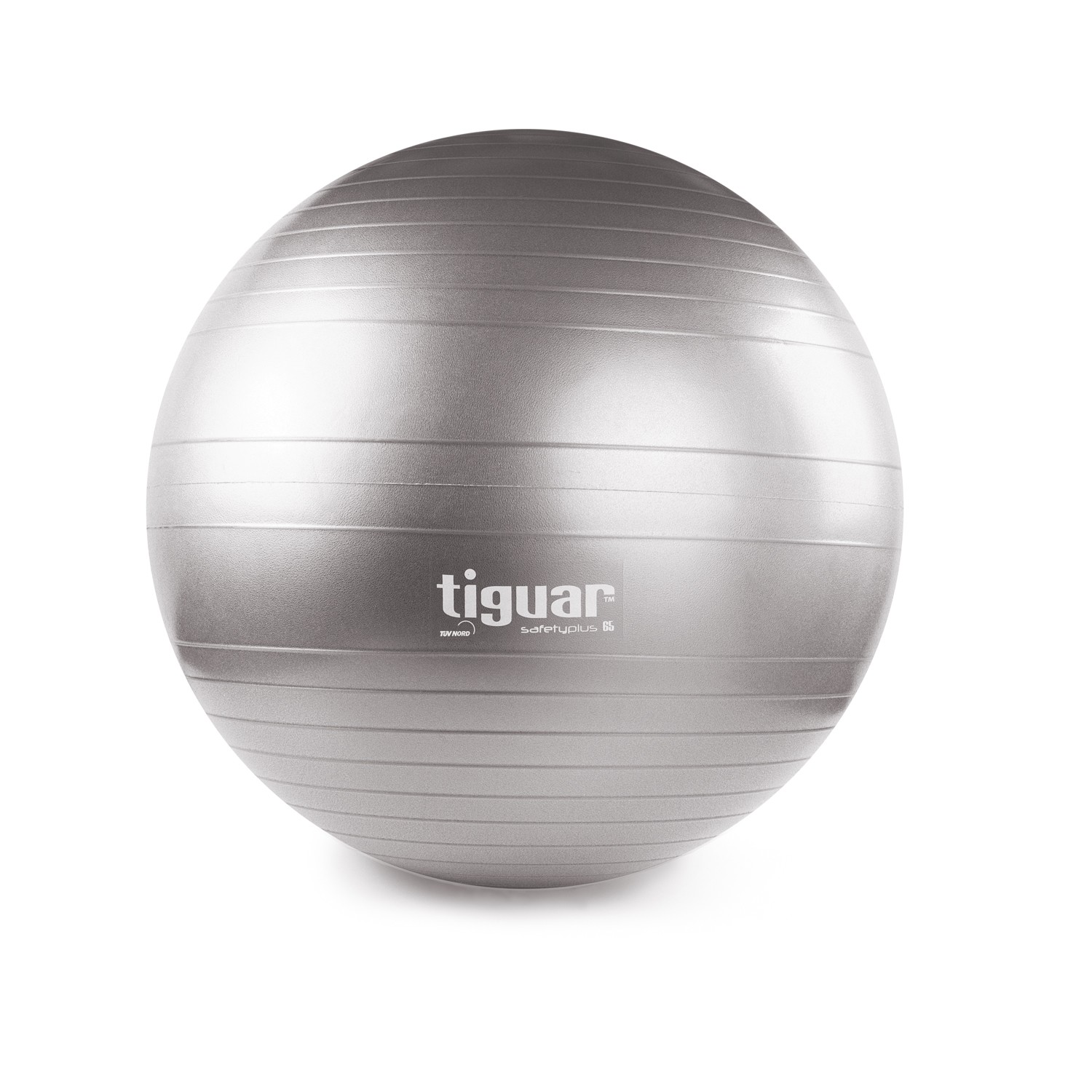 Tiguar Gymnastikball Safety plus, 65cm - grau