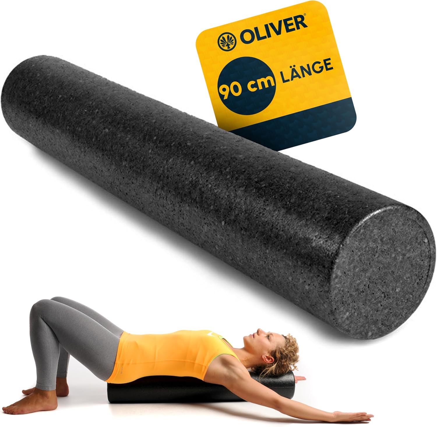 Oliver Faszienrolle PRO – Formstabile Massagerolle für Faszientraining