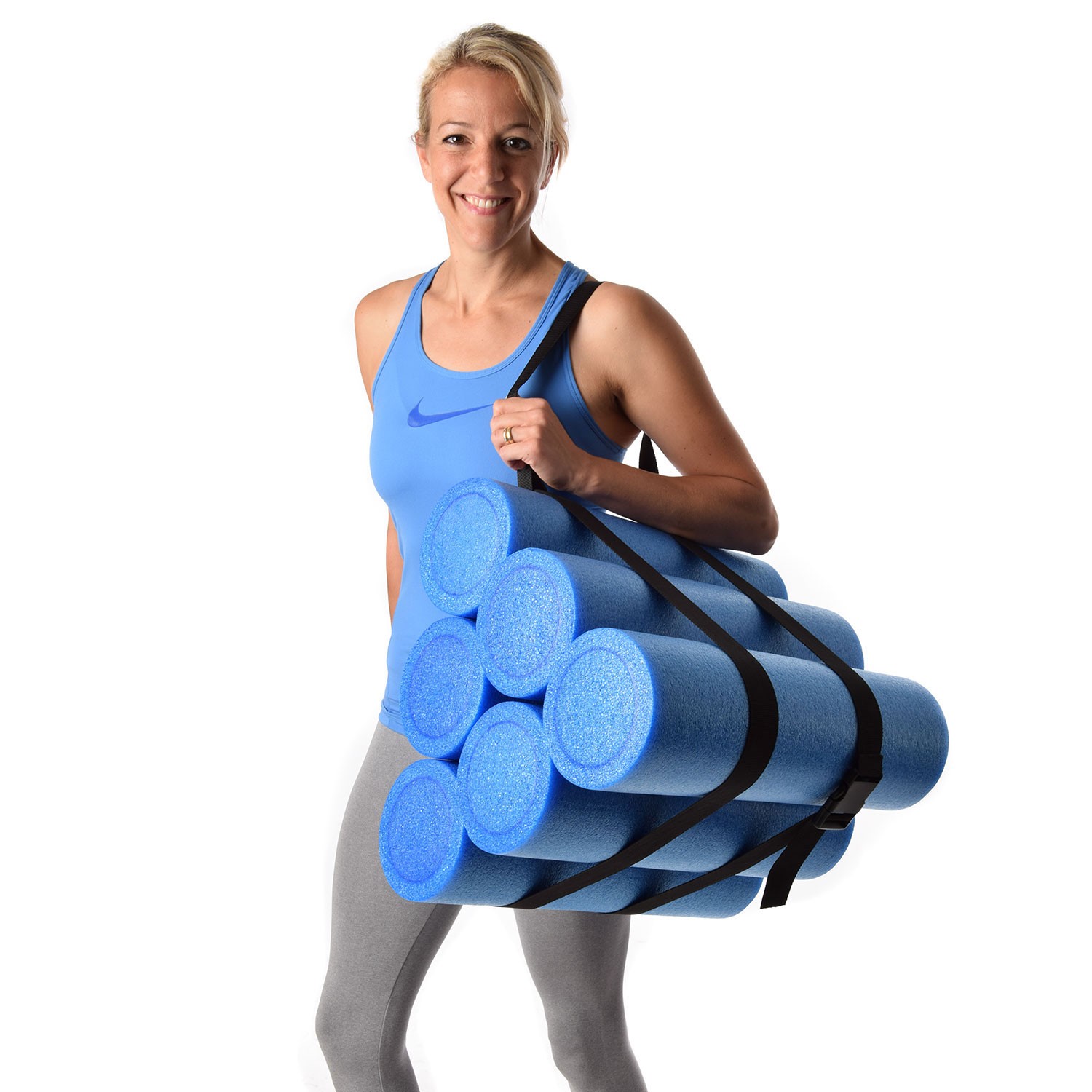 Kawanyo pack of 6 SOFT fascia and massage rollers with carrying strap Kawanyo pack of 6 SOFT fascia and massage rollers with carrying strap