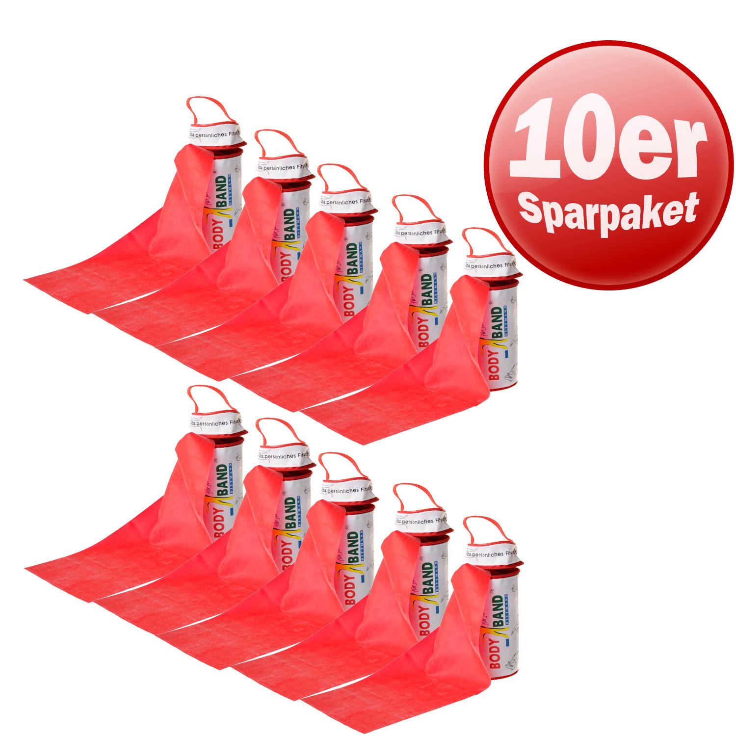 10er Pack Bodyband PROTECT 2.5m - mittel 10er Pack Bodyband PROTECT 2.5m - mittel
