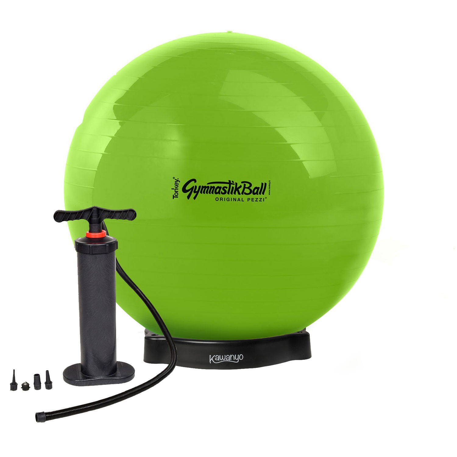 Original Pezziball STANDARD m. Standpumpe und Ballschale Original Pezziball STANDARD m. Standpumpe und Ballschale