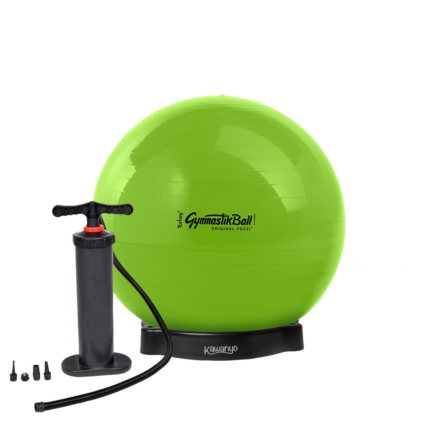 Original Pezziball STANDARD m. Standpumpe und Ballschale Original Pezziball STANDARD m. Standpumpe und Ballschale