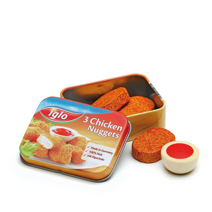 Erzi Chicken Nuggets von Iglo in der Dose Erzi Chicken Nuggets von Iglo in der Dose