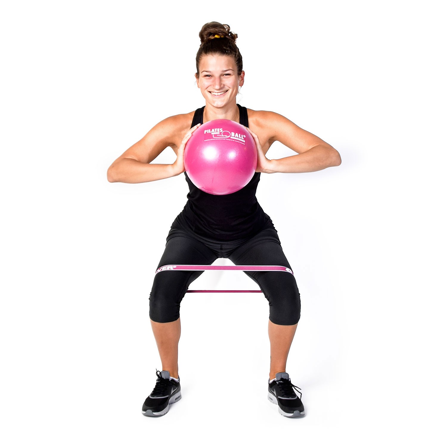 Oliver Tex-O Miniband 3er Set m. Pilatesball 26cm ø Oliver Tex-O Miniband 3er Set m. Pilatesball 26cm ø