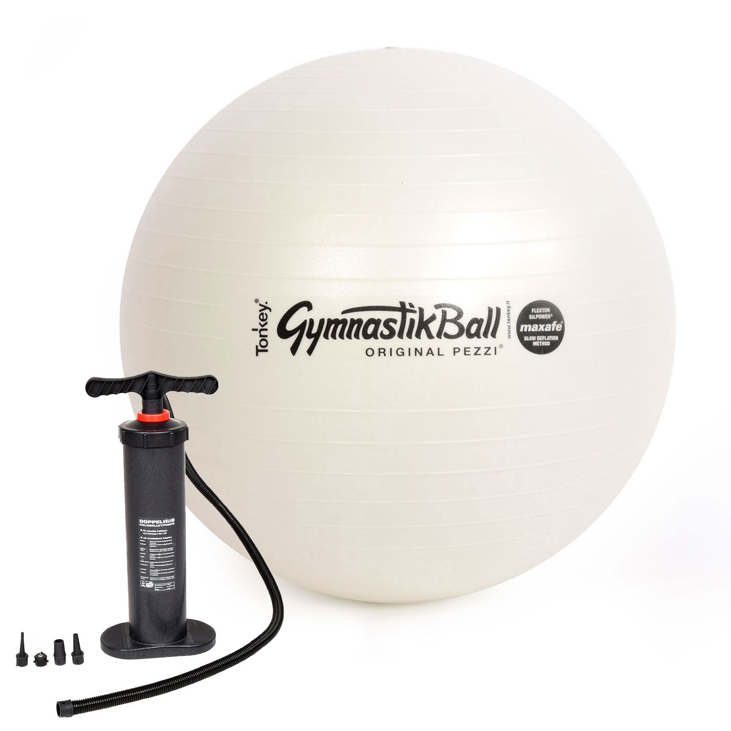 Original Pezzi® Gymnastikball MAXAFE m. Standpumpe