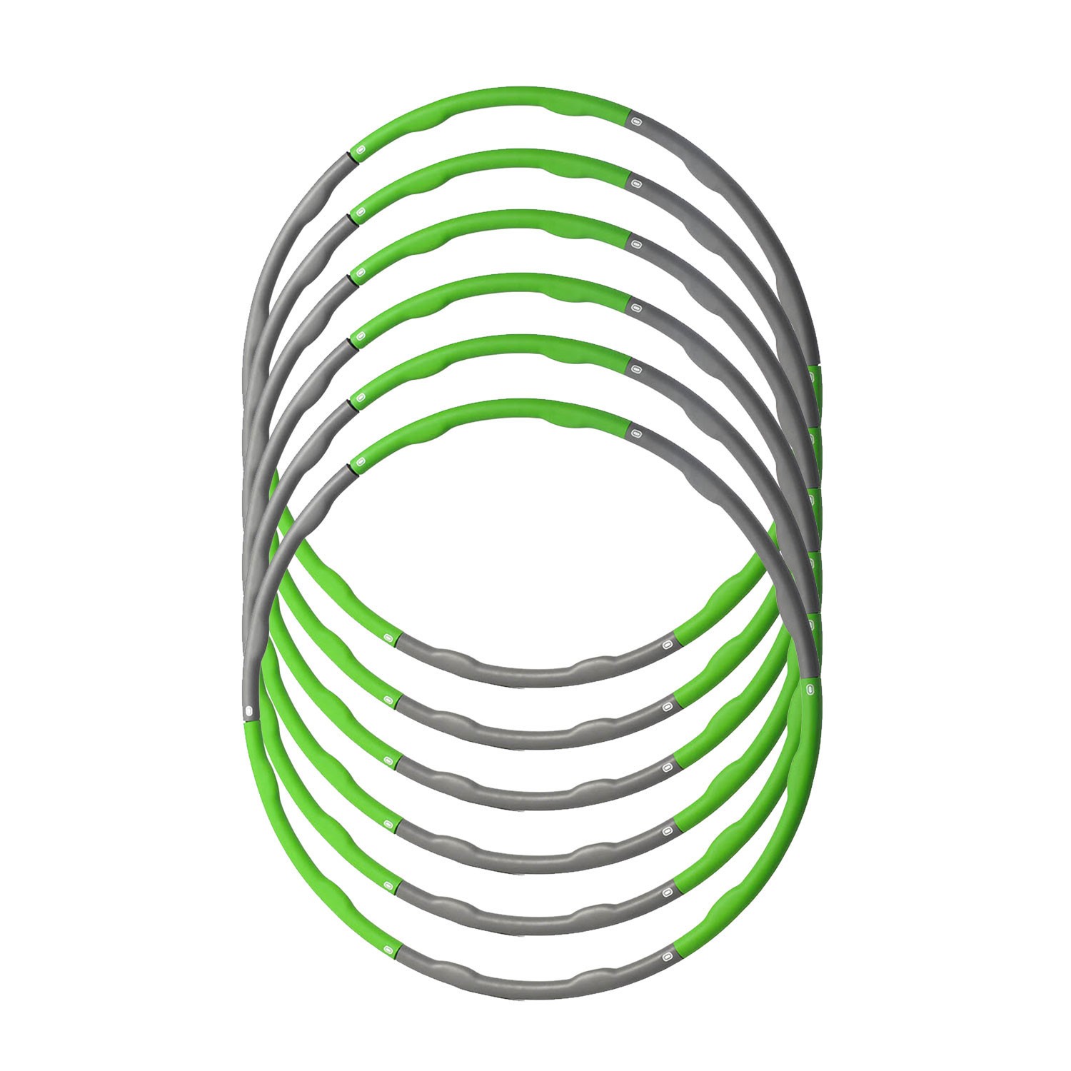 Fitness-Hoop, 100 cm Ø - 6  Stück