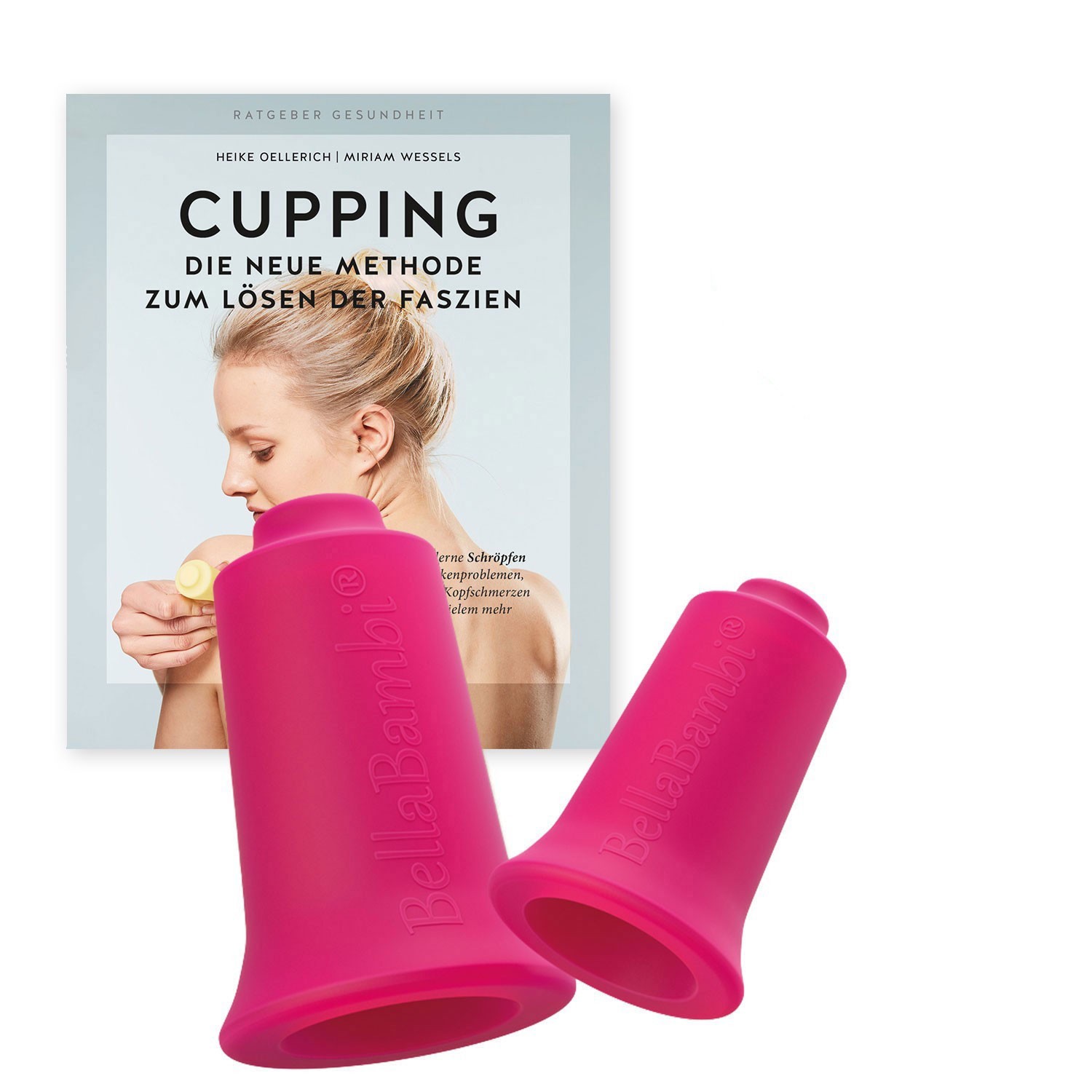 FASZIO® Cupping-Set PINK m. Buch