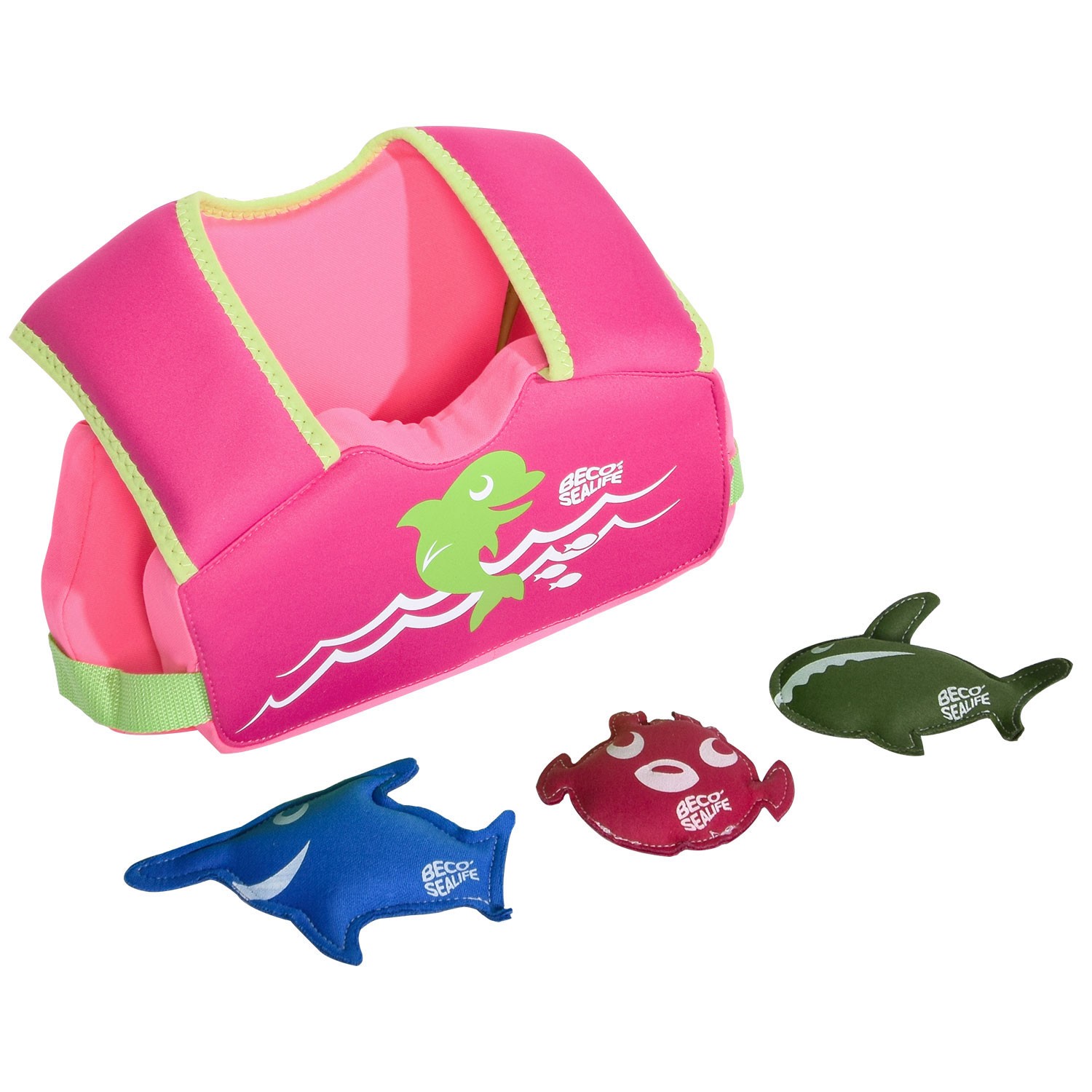 Beco Sealife Schwimmweste EASY FIT & 3 Tauchtiere