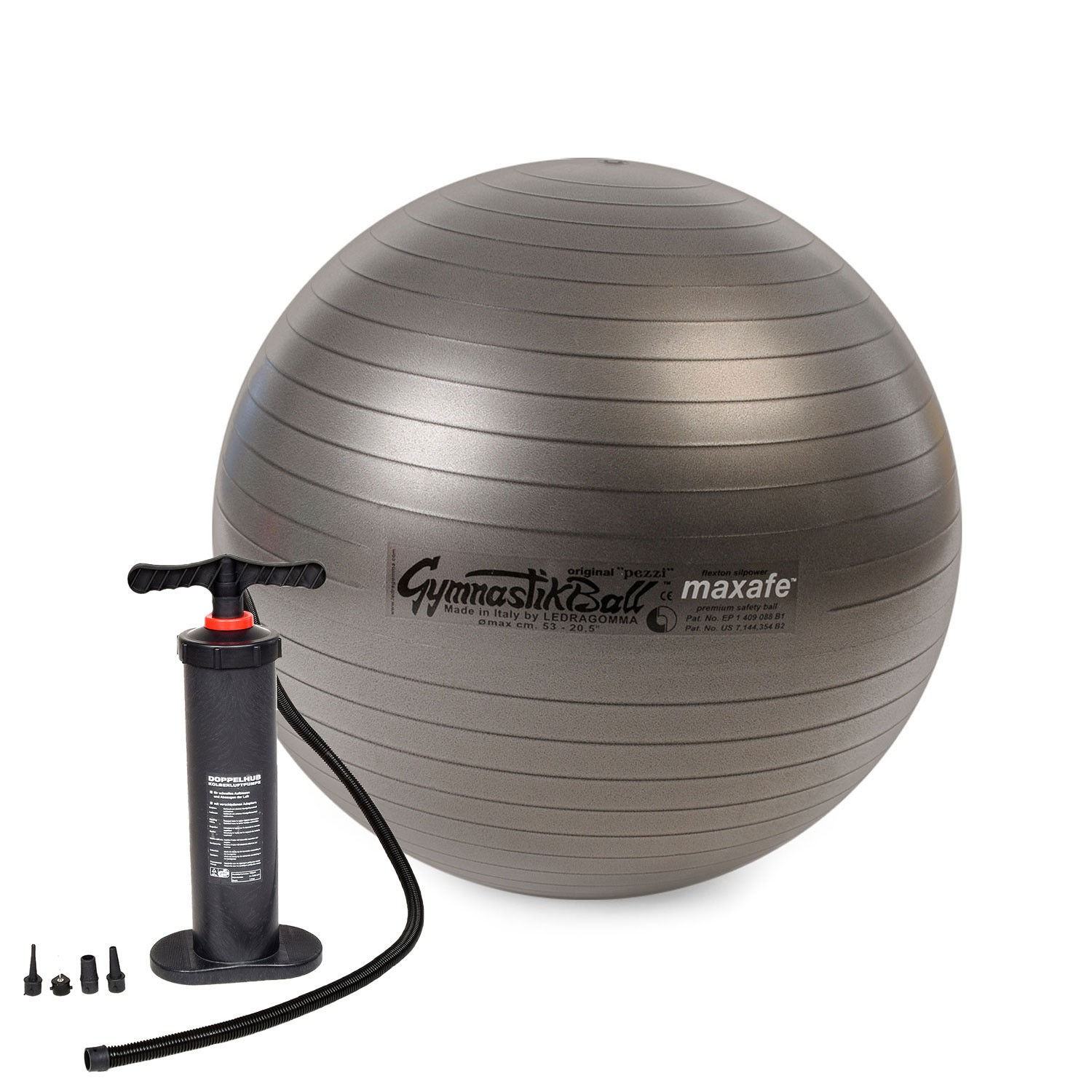 Original Pezzi® Gymnastikball MAXAFE m. Standpumpe