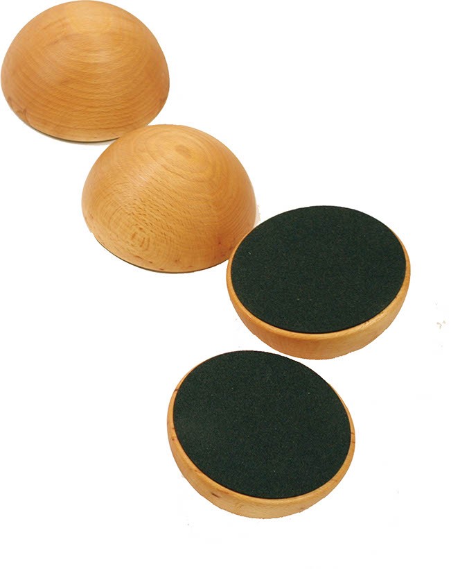 Jakobs Holzhalbkugel, Buchenholz geölt