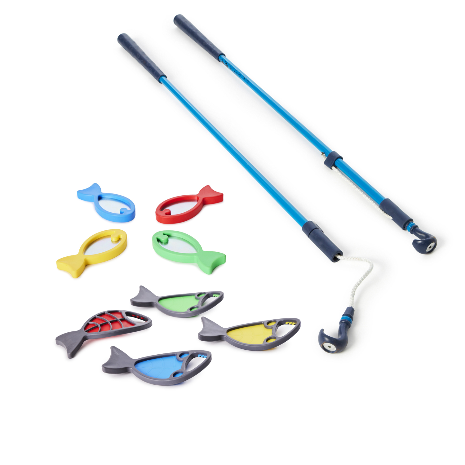 Gonge 2 Angeln mit 4 Shimmer u. 4 Hungry Fish Gonge 2 Angeln mit 4 Shimmer u. 4 Hungry Fish