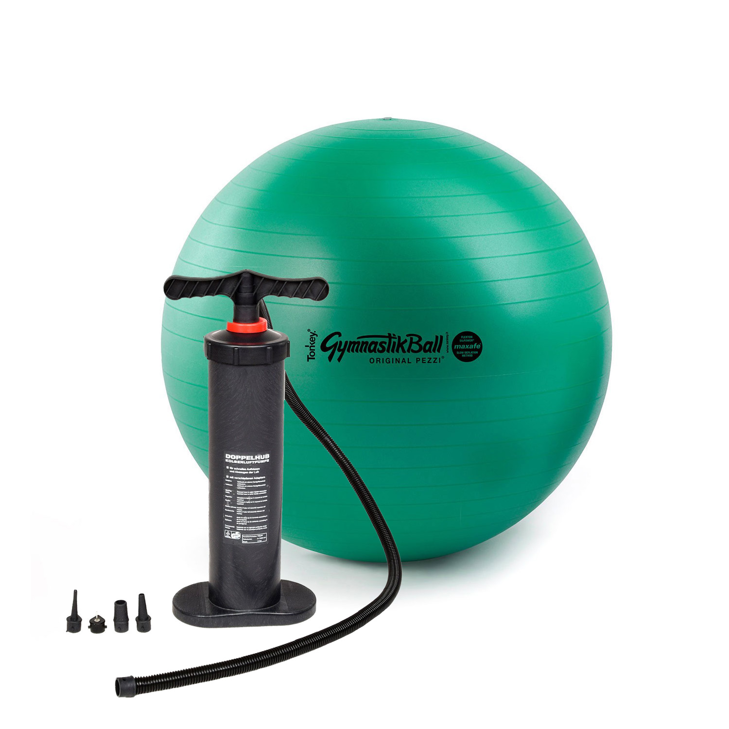 Original Pezzi® Gymnastikball MAXAFE m. Standpumpe