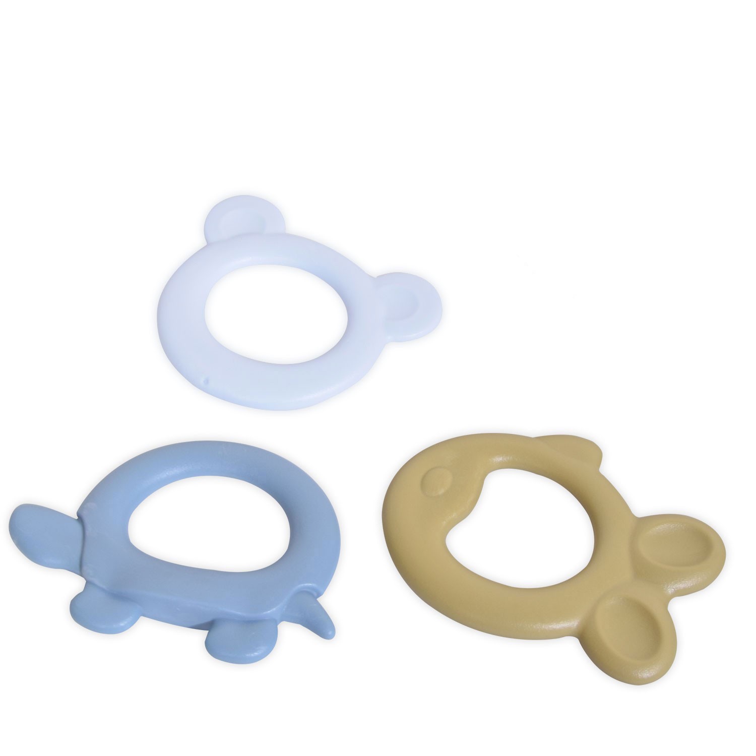 Dantoy® tiny BIO-Beißring, 3er Set