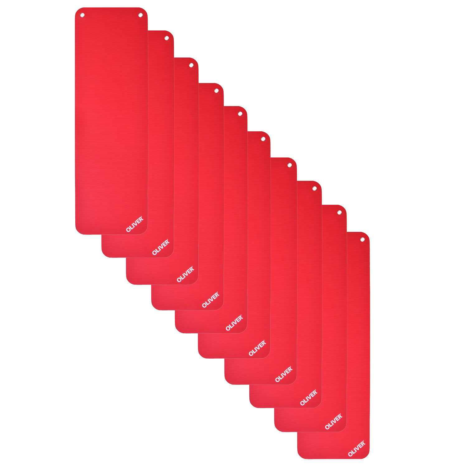 10x OLIVER Gymnastikmatte 180