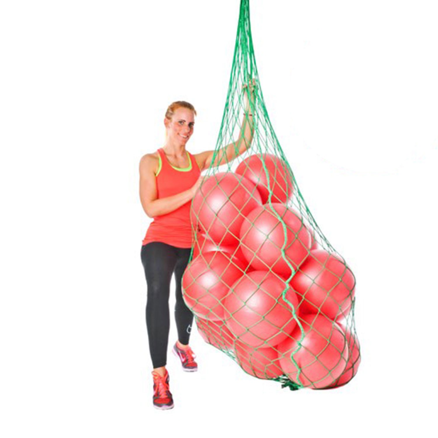 Image of 15 Original Pezzi® Soffbälle MAXAFE 40cm m. Ballnetz