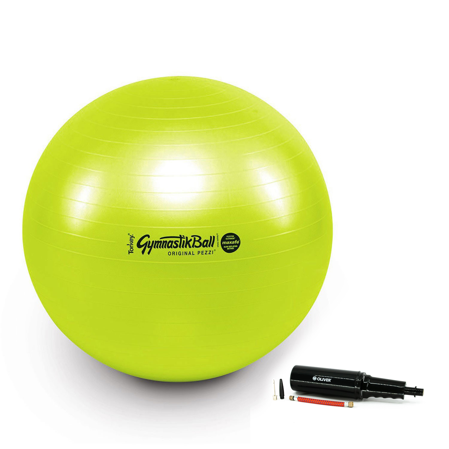 Original Pezzi® Gymnastikball MAXAFE m. Pumpe