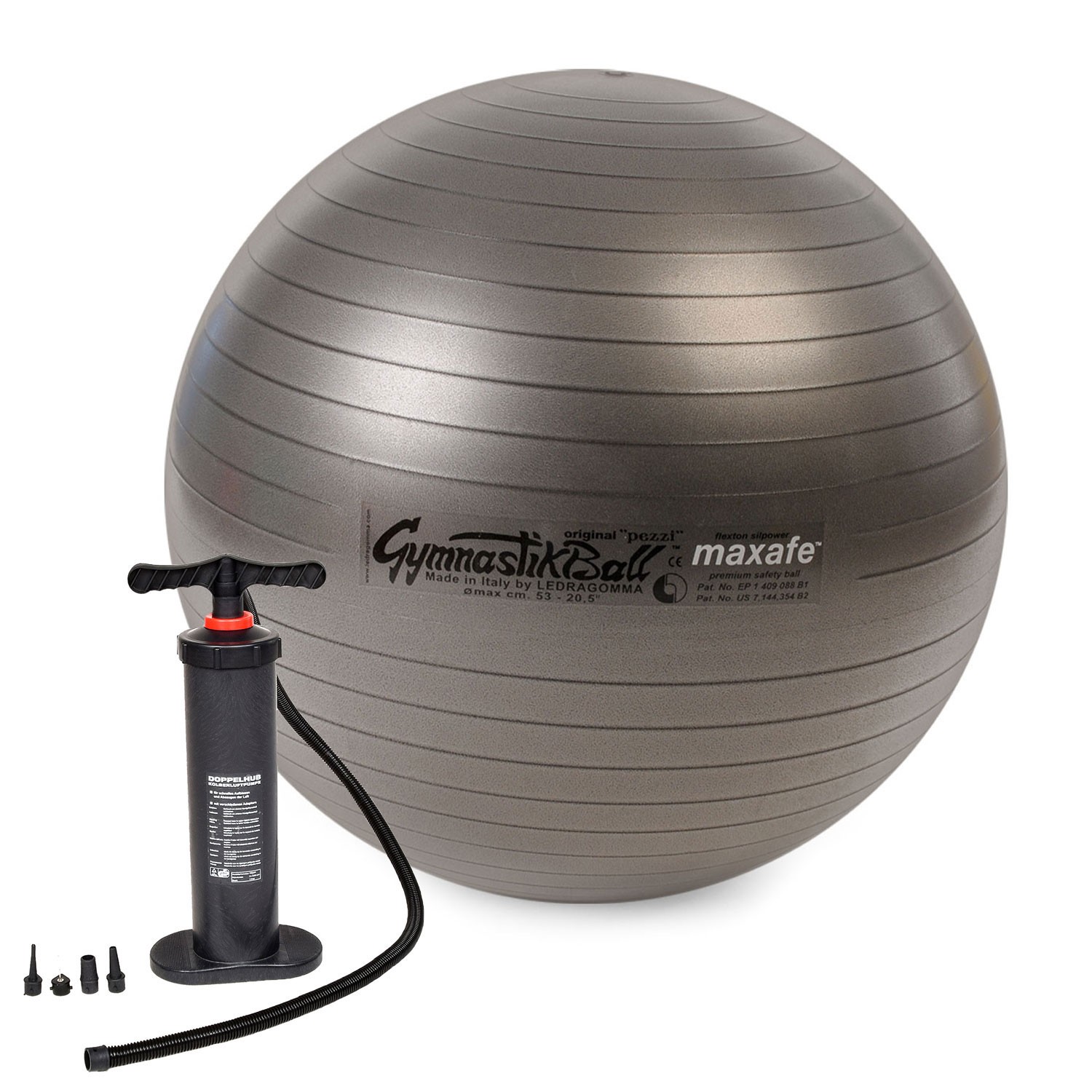 Gymnastikball MAXAFE 75 cm m. Pumpe