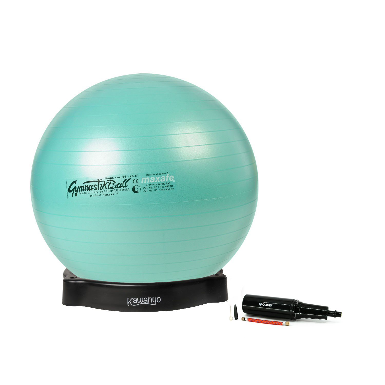 Original Pezzi® Gymnastikball MAXAFE m. Ballschale u. Pumpe