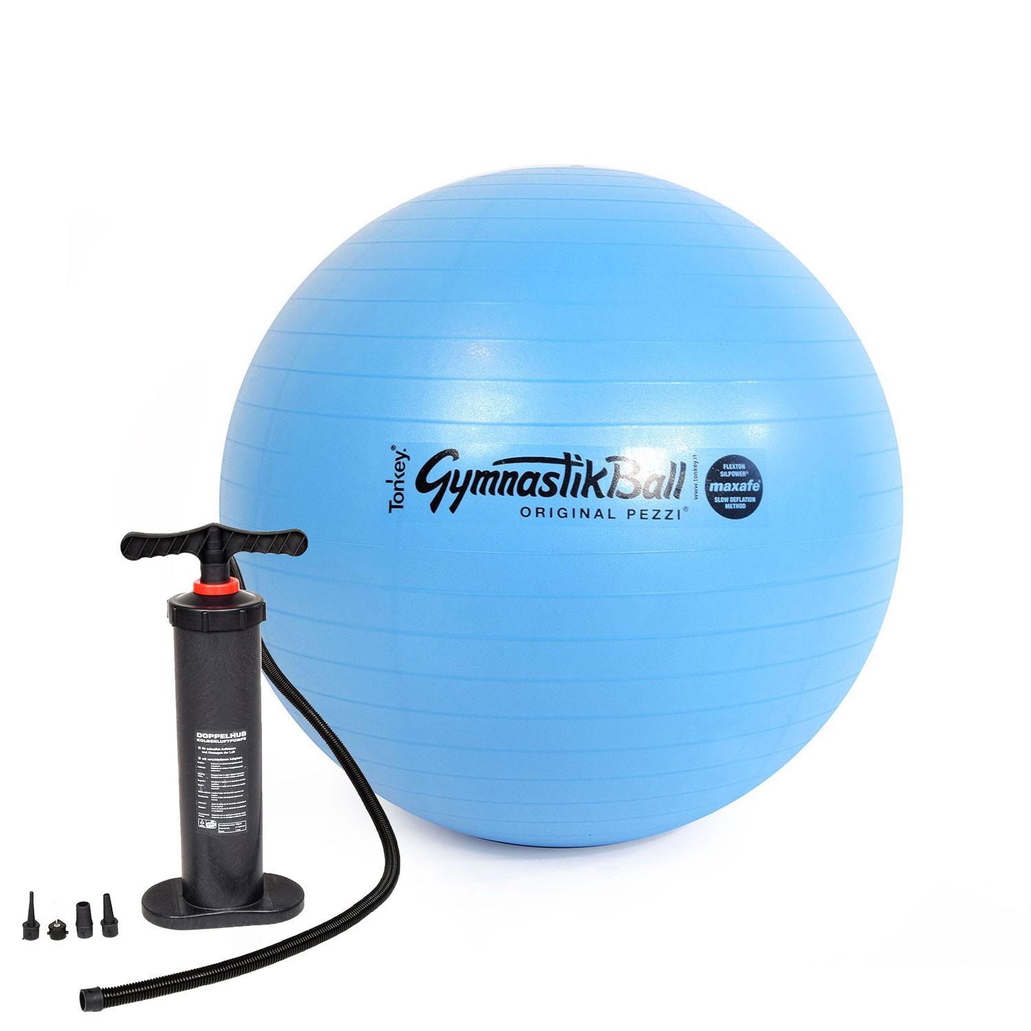 Original Pezzi® Gymnastikball MAXAFE m. Standpumpe