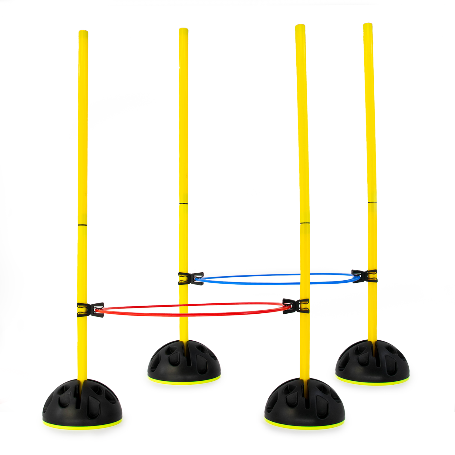 Kawanyo Agility Basic-Kombi mit 2 Reifen, 60cm Ø - rot/blau Kawanyo Agility Basic-Kombi mit 2 Reifen, 60cm Ø - rot/blau