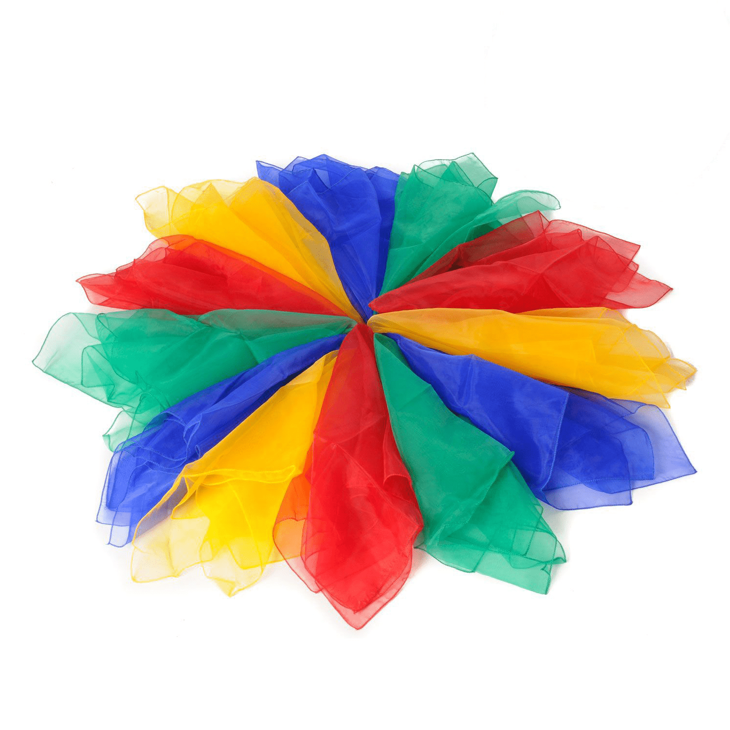 12 Kawanyo Jonglier- und Tanztücher MAXI 130x130cm