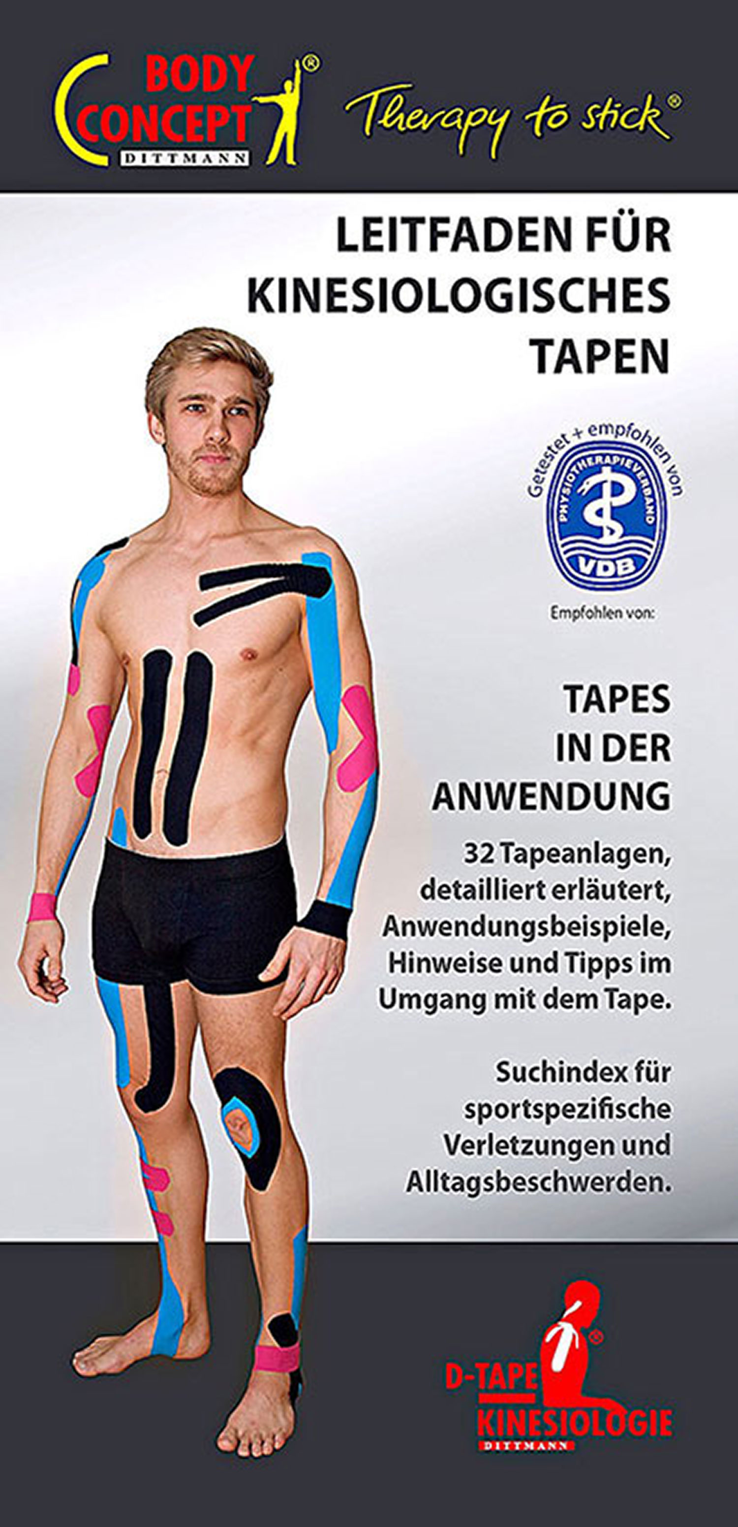 D-Tape® Kinesiologie Tapes, Leitfaden