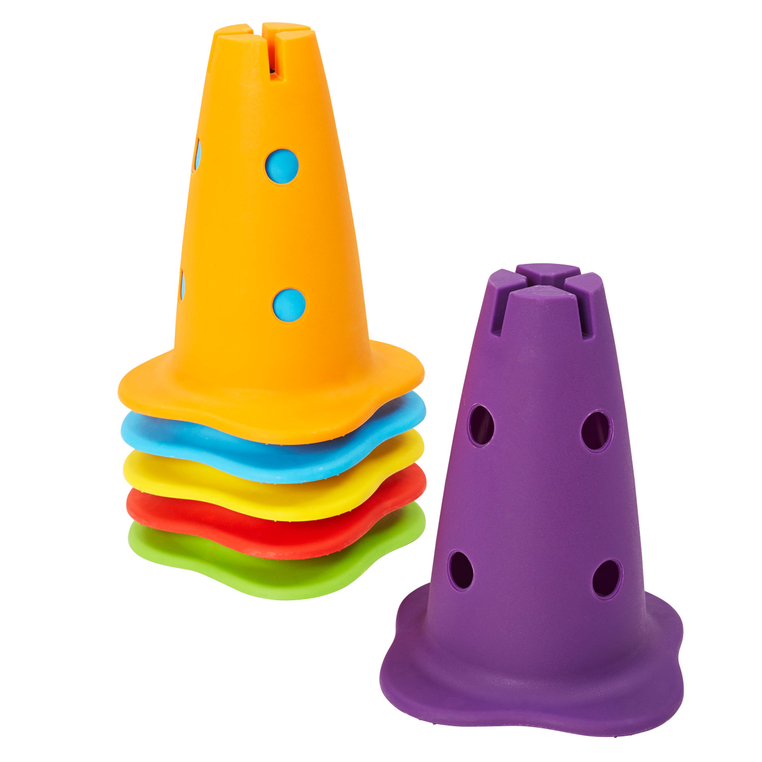 Gonge Build N'Balance® Cones, 6er Set