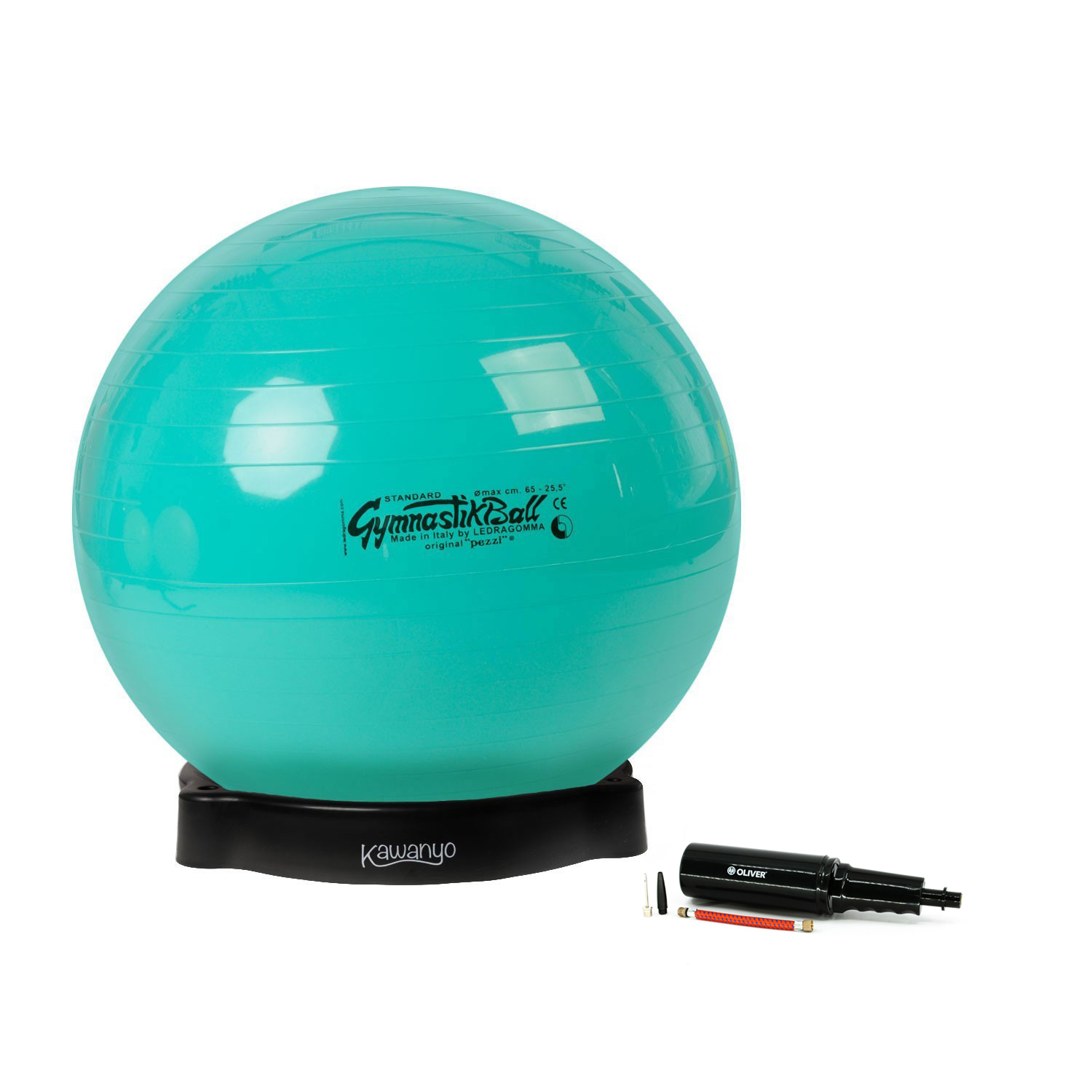 Original Pezziball STANDARD m. Ballschale & Pumpe