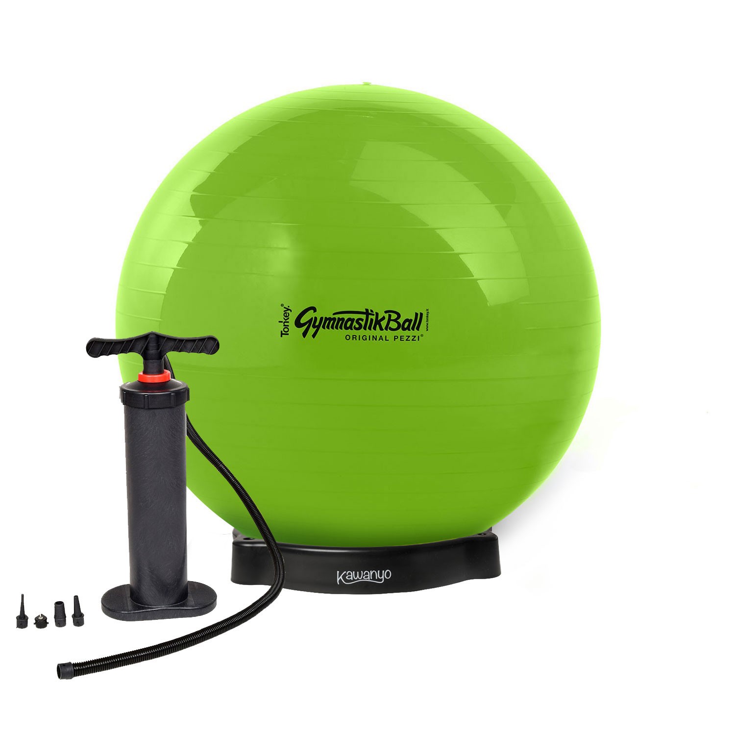 Original Pezziball STANDARD m. Standpumpe und Ballschale Original Pezziball STANDARD m. Standpumpe und Ballschale