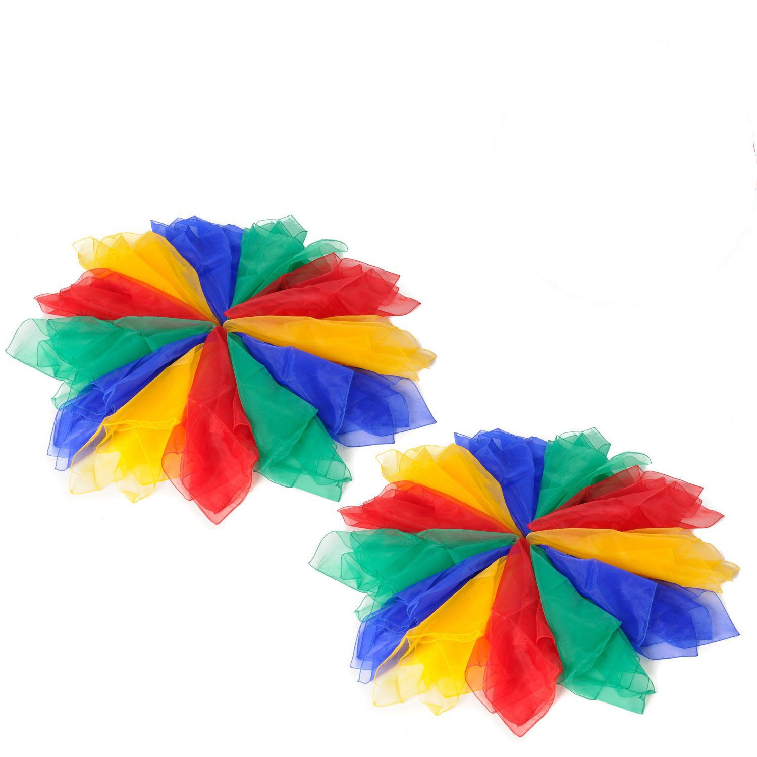 24 Kawanyo Jonglier- und Tanztücher BASIC 65x65cm 24 Kawanyo Jonglier- und Tanztücher BASIC 65x65cm