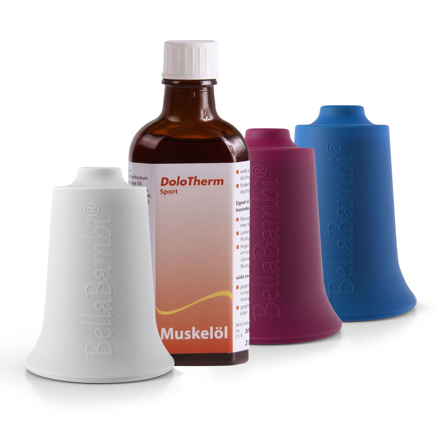 BellaBambi® MAXI trio Most Wanted m. DoloTherm Muskelöl (100ml)