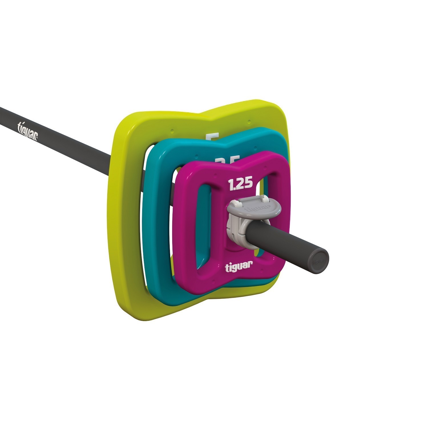 Tiguar 1 Paar Halteclips für Powergym Langhantel Butterfly Design Tiguar 1 Paar Halteclips für Powergym Langhantel Butterfly Design