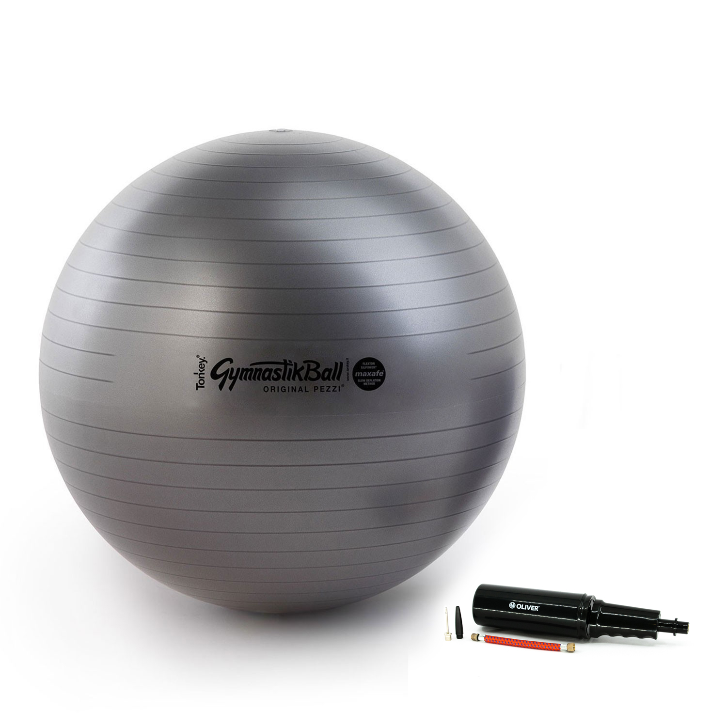 Original Pezzi® Gymnastikball MAXAFE m. Pumpe