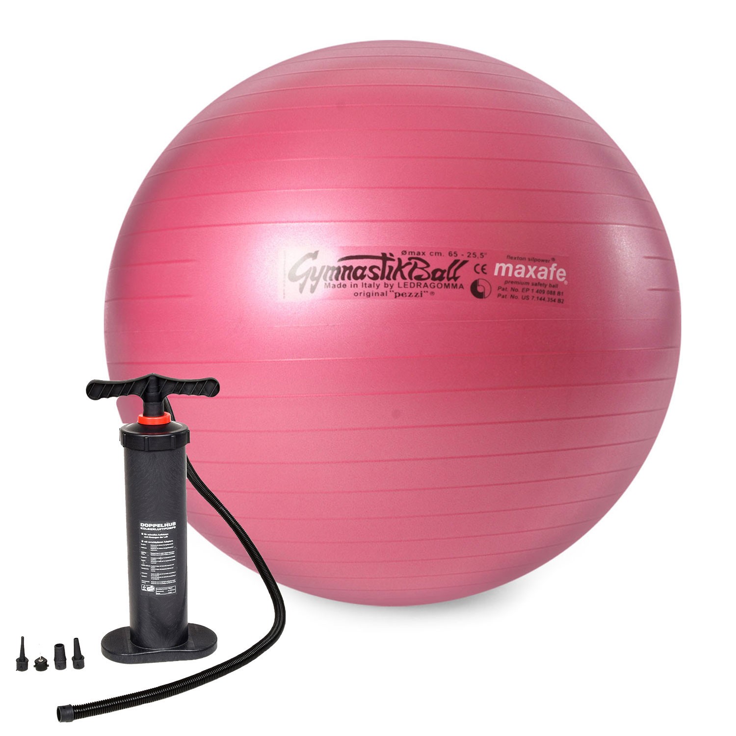 Original Pezzi® Gymnastikball MAXAFE m. Standpumpe