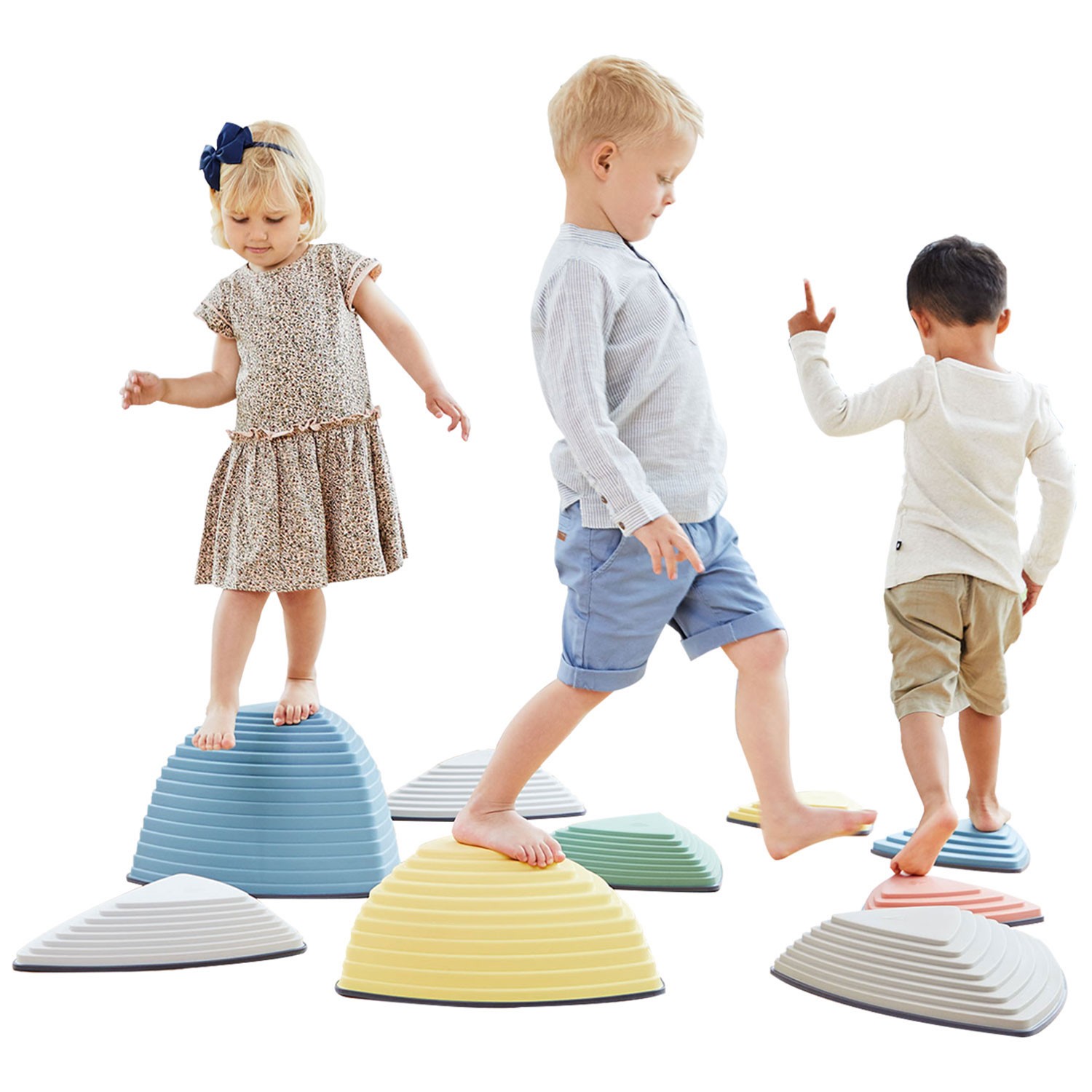 Gonge NORDIC river stones & hill domes, 9 pieces Gonge NORDIC river stones & hill domes, 9 pieces