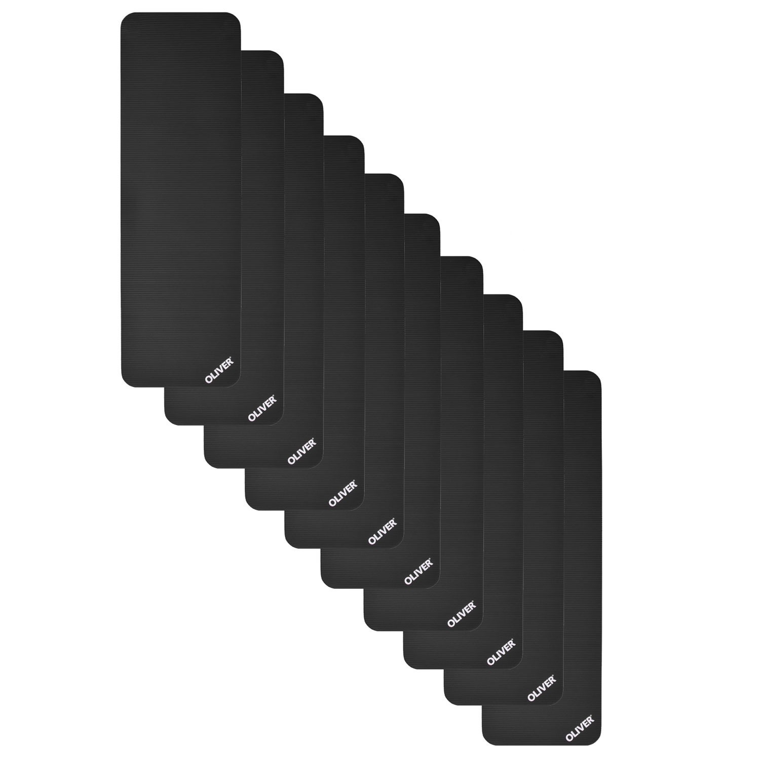 10x Oliver Gymnastikmatte 180 x 60 x 1 cm