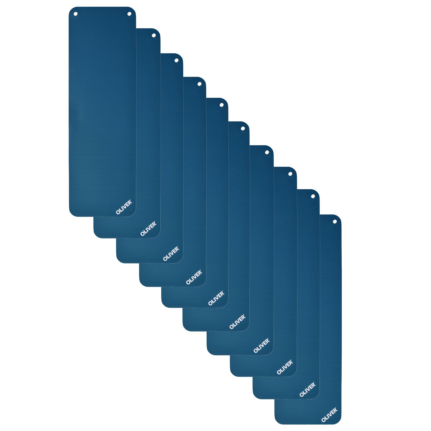 10x Oliver gymnastics mat 180+ (180x60x1.5cm) 10x Oliver gymnastics mat 180+ (180x60x1.5cm)