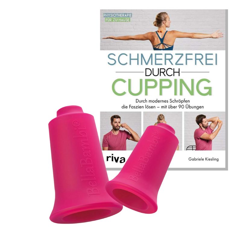 BellaBambi® FASZIO® Cupping-Set ACTIVE mit Buch
