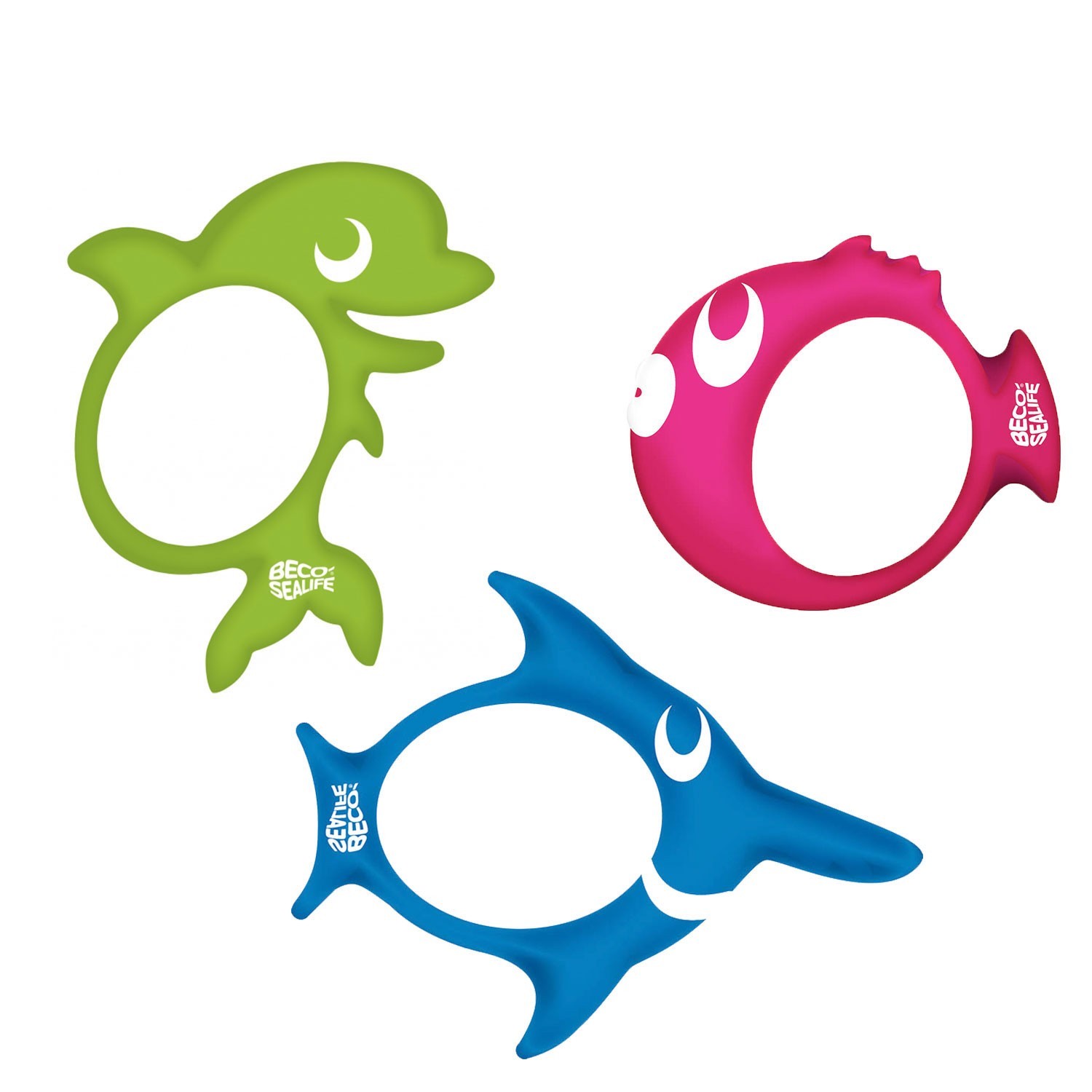 Beco Sealife Tauchring Set (3er Set) Beco Sealife Tauchring Set (3er Set)