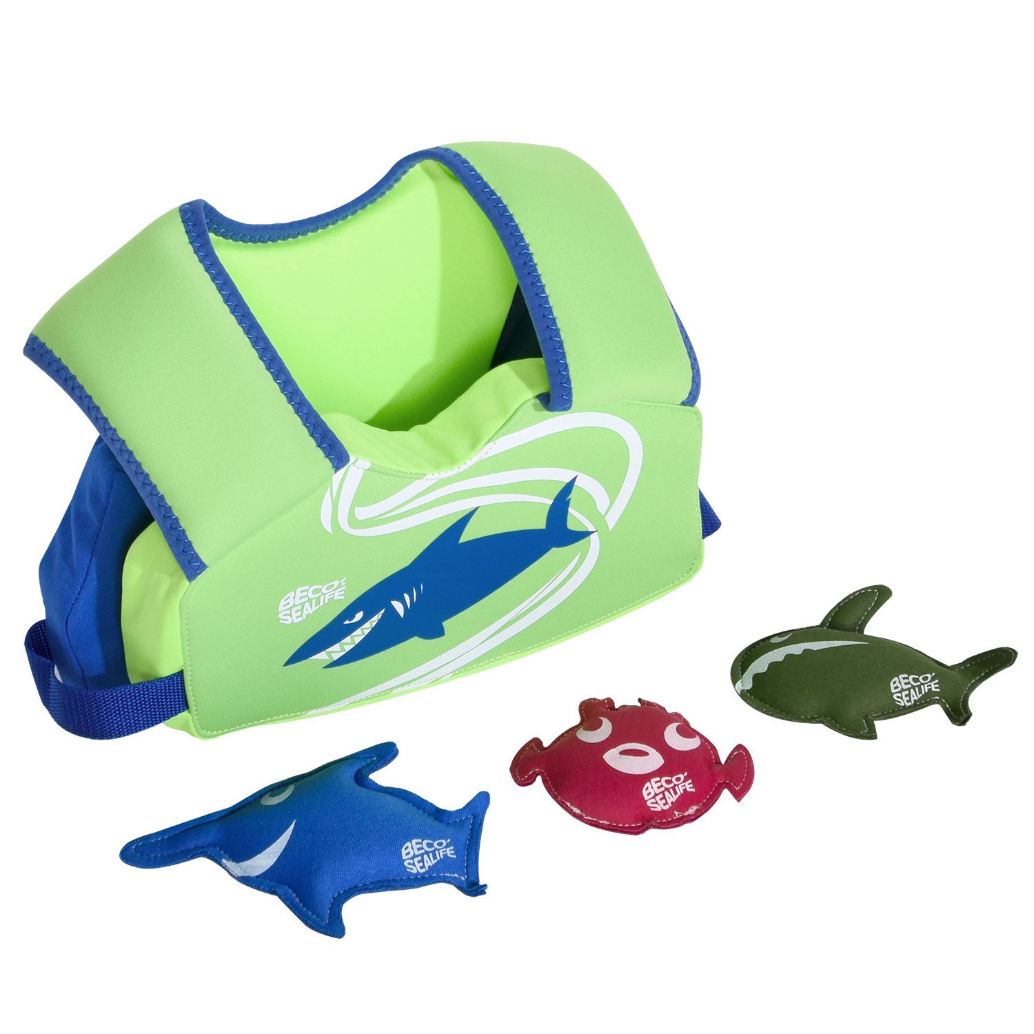 Beco Sealife Schwimmweste EASY FIT & 3 Tauchtiere