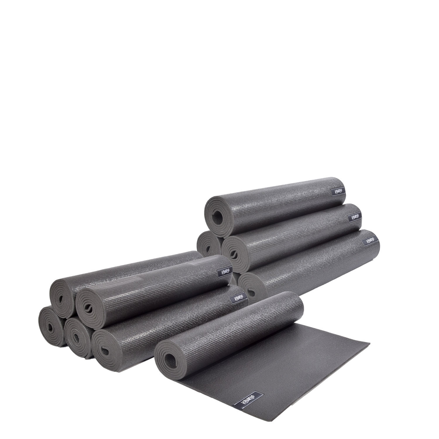 12er Pack Yoga- & Faszienmatte (173 x 61 x 0.6cm)