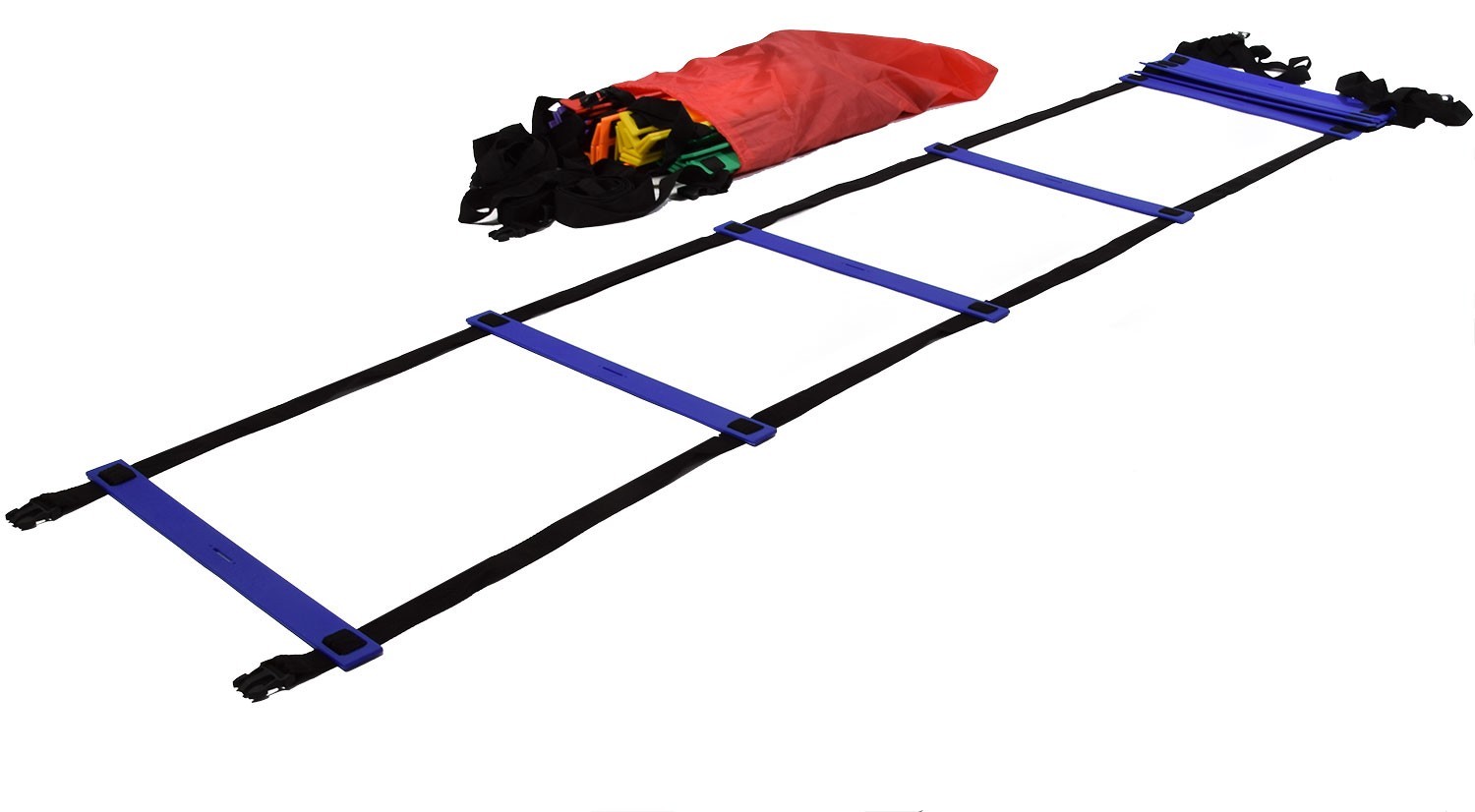 Kawanyo 6er Set Agility Leitern je 4 M