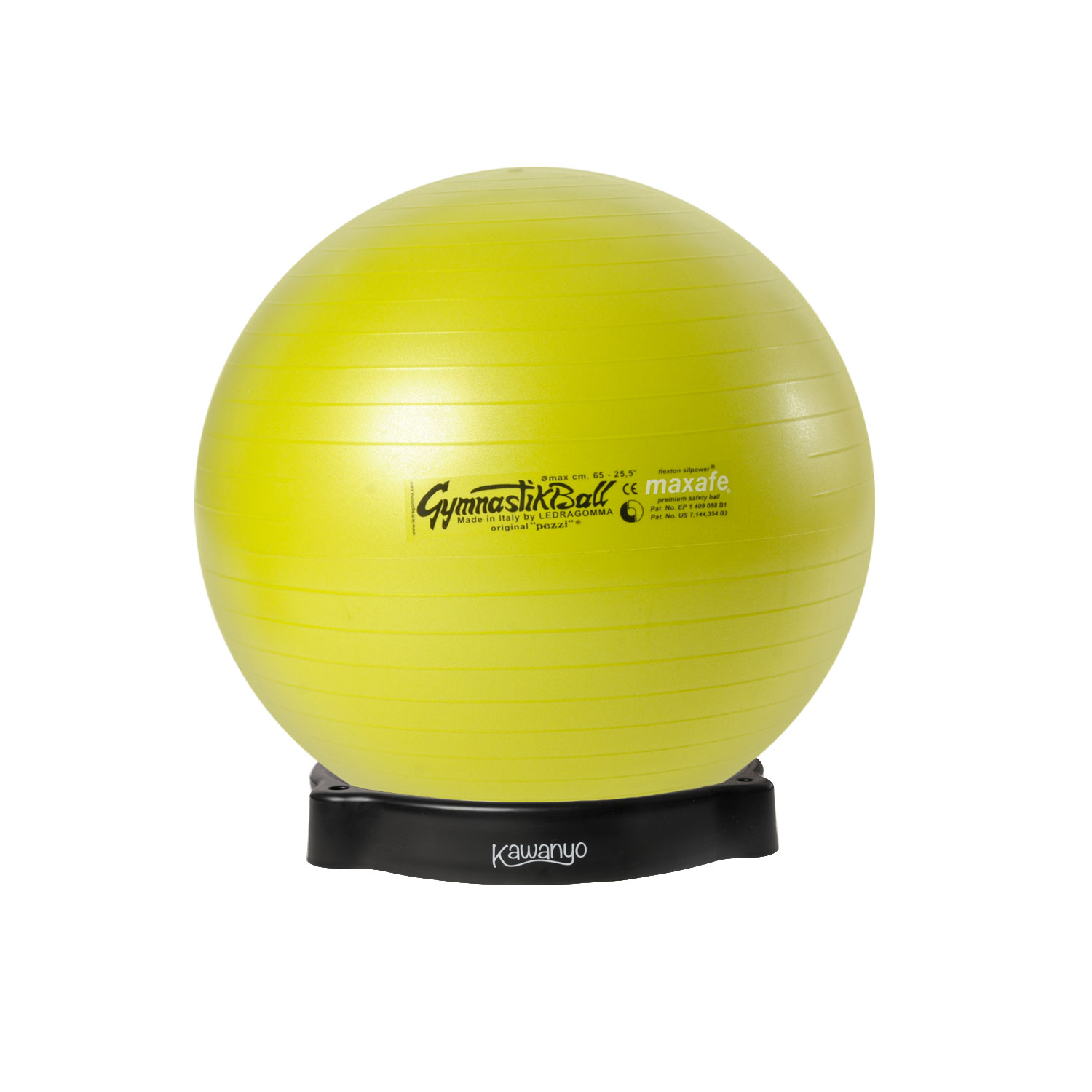 Original Pezzi® Gymnastikball MAXAFE m. Ballschale