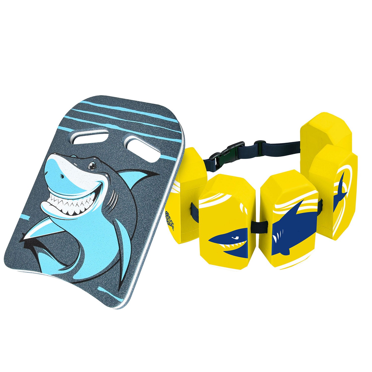 Beco Sealife Kick Board Freddy the Shark m. Schwimmgürtel Beco Sealife Kick Board Freddy the Shark m. Schwimmgürtel