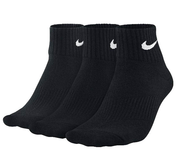 Nike 3er Pack Lightweight Quarter Socks (Gr. 46-50)