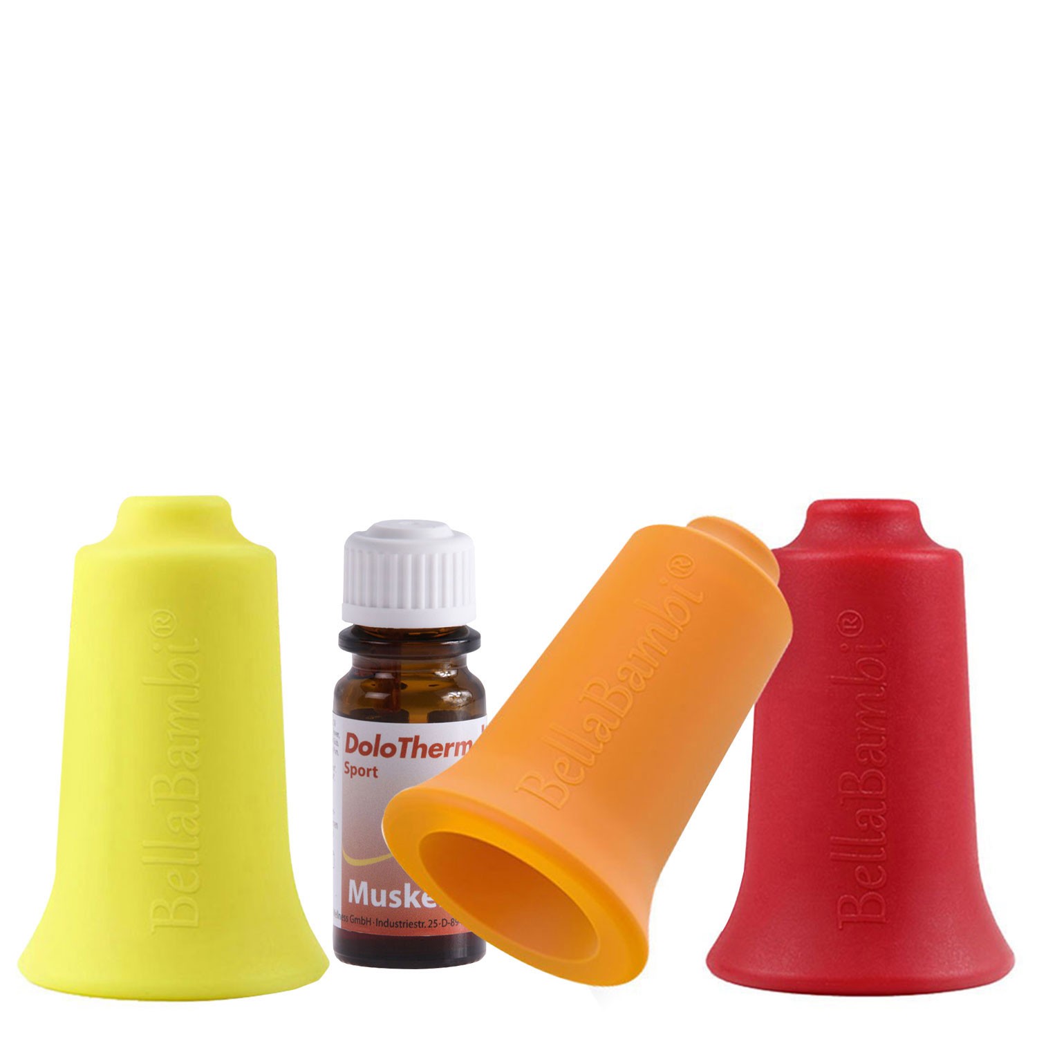 BellaBambi® ORIGINAL trio mit DoloTherm Muskelöl - 10ml BellaBambi® ORIGINAL trio mit DoloTherm Muskelöl - 10ml