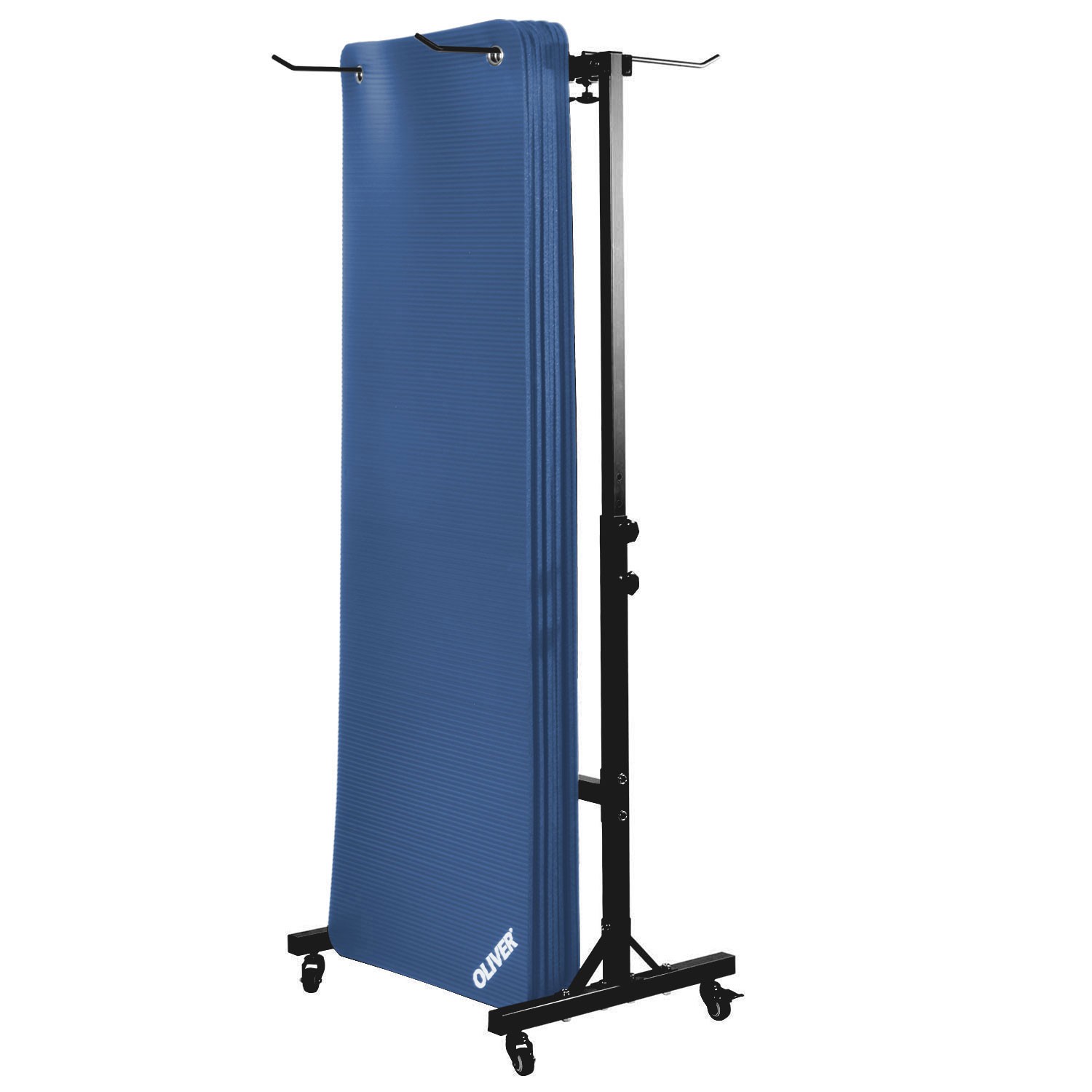 10x Oliver Gymnastikmatte m. Ösen u. Transportwagen 180 x 60 x 1 cm 10x Oliver Gymnastikmatte m. Ösen u. Transportwagen 180 x 60 x 1 cm