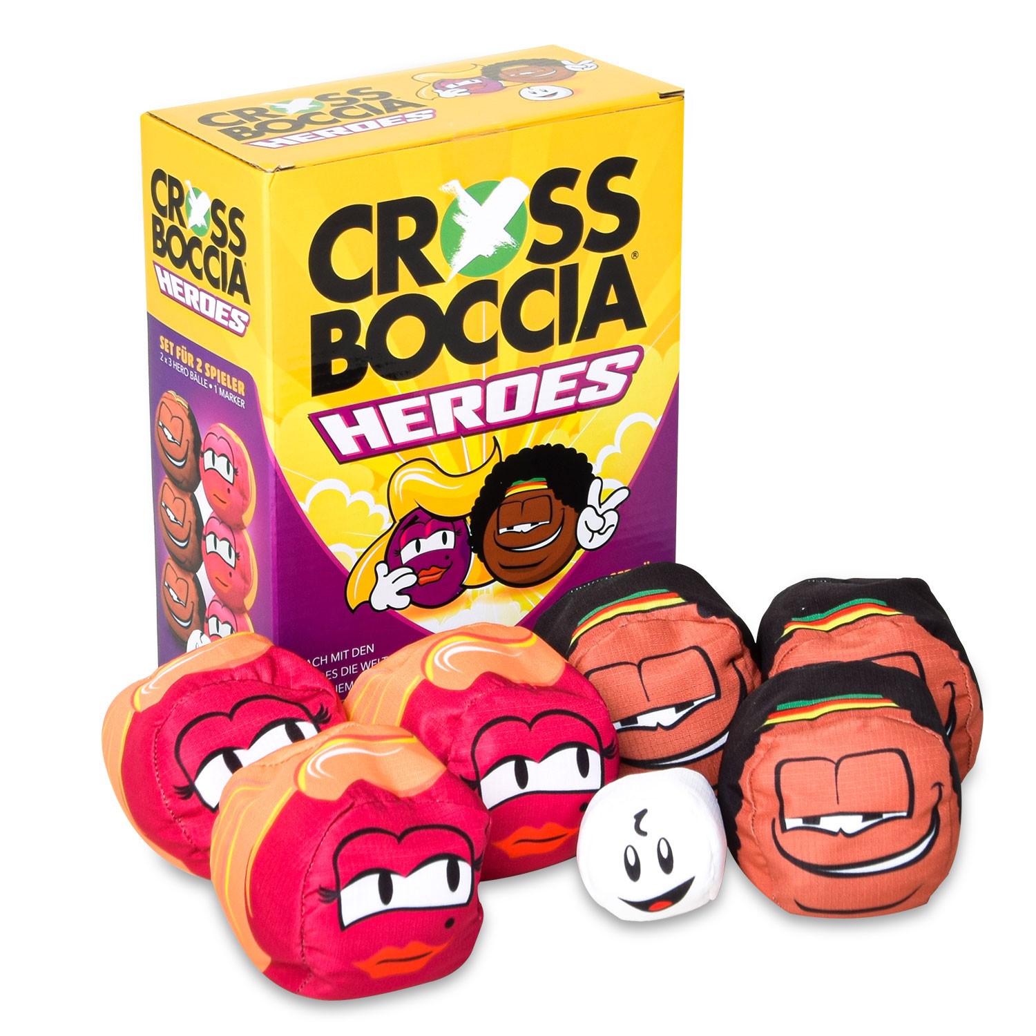 Crossboccia® Doublepack Heroes, "Blond+Muffin"
