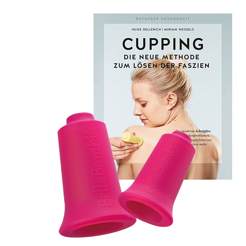 FASZIO® Cupping-Set PINK m. Buch