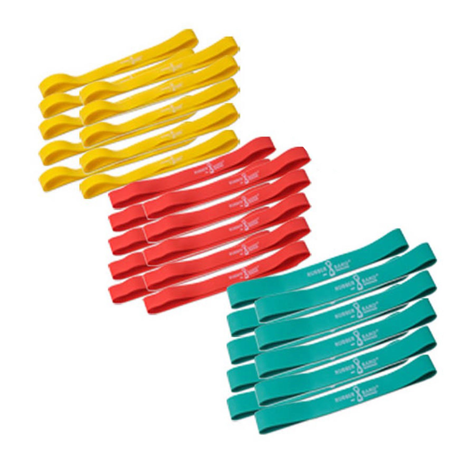 Dittmann rubber band set of 30: 10 bands each Dittmann rubber band set of 30: 10 bands each